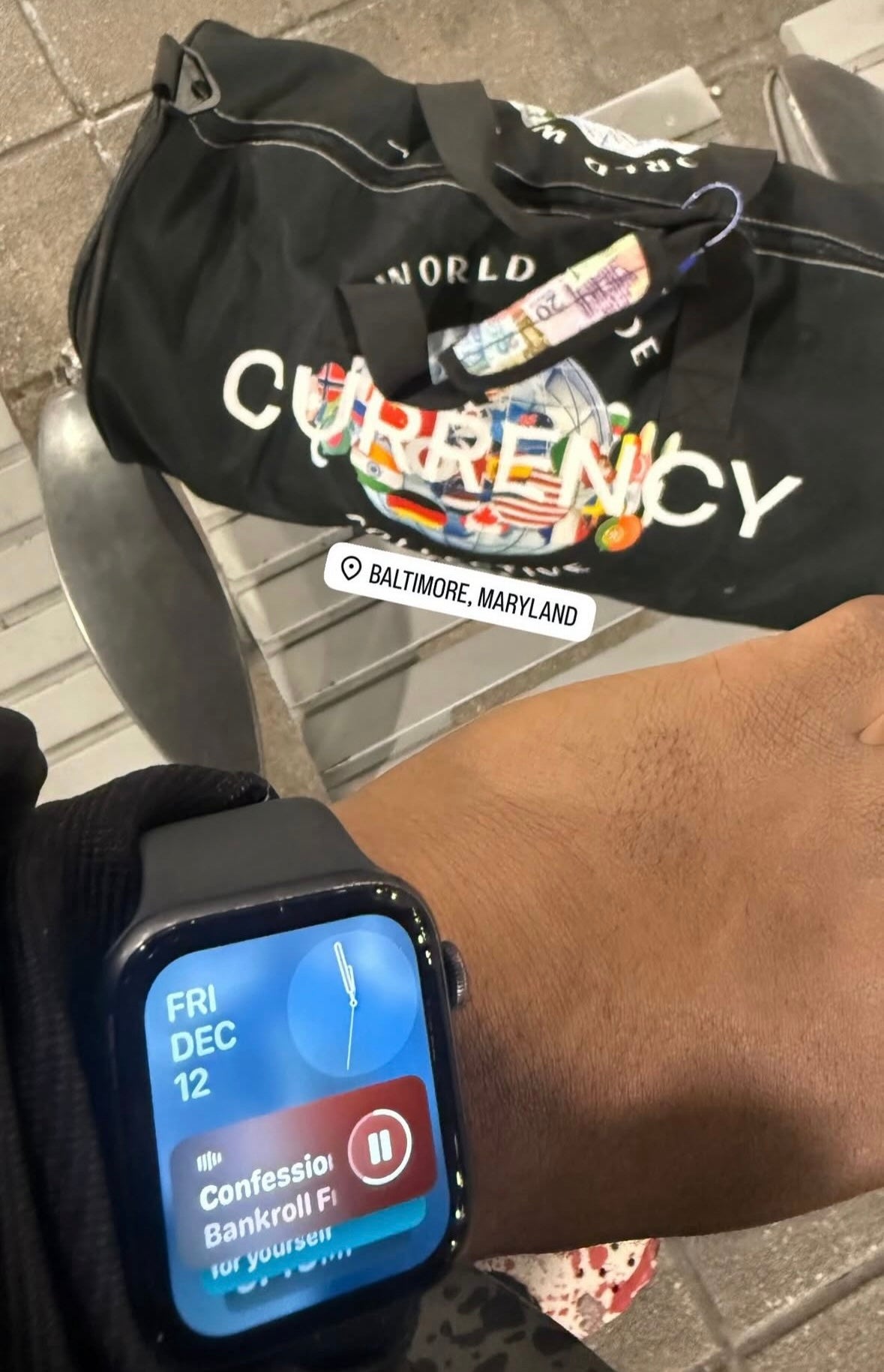 Currency Duffel